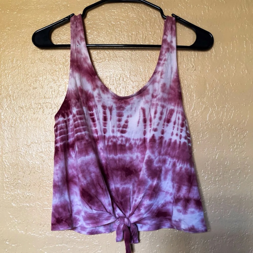 Tie Dye Tank Crop Top